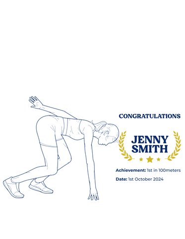 Celebrate the Moment They Crossed the Finish Line