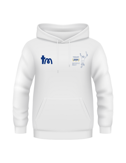 Personalised Embroidered Cricket Batting Glory Hoodie