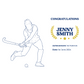 Personalised Embroidered Hockey Achievement Polo Shirt