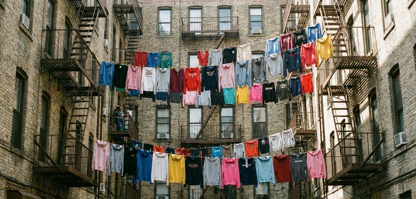 TeeMemento Hoodie care guide image