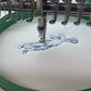 Video of TeeMemento product being embroidered